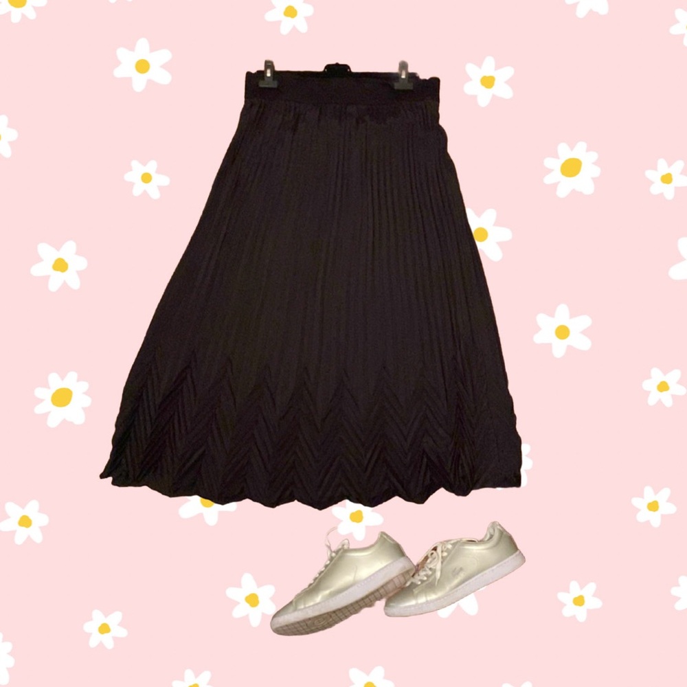 Missoni Pleated Chevron Maxi Skirt - Sz M